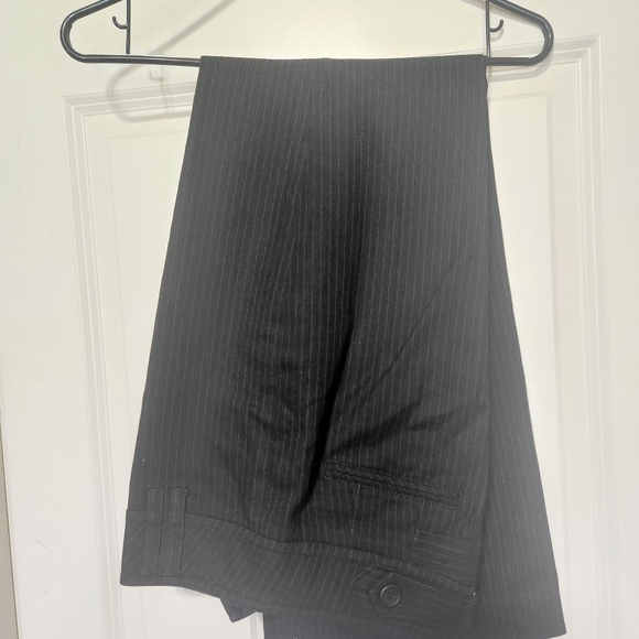 Gorgeous and Classy Ann Taylor The Loft Jean Material pant suit Sz 4top Sz 2pant - Picture 4 of 5